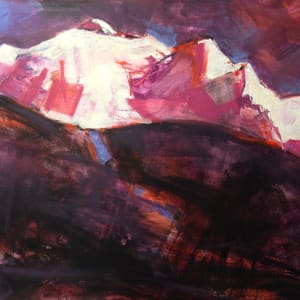 Mont Blanc étude by Pippa Spires