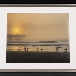 At the shore by Edna Huston