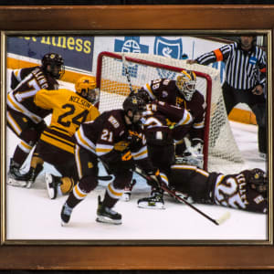Hockey Night in Minnesota by Pete Zurbuchen