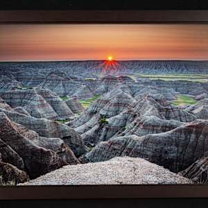 Badlands Sunset by Jeff Parker