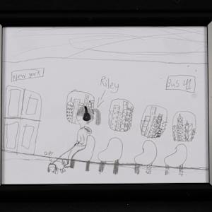 Riley On The Bus by Ella Veatch