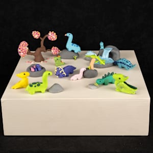 Mini Dinos by Vivian Wrecza