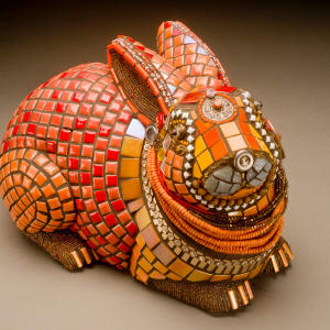 Rabbit Queen in Repose by Kellie G. Hoyt