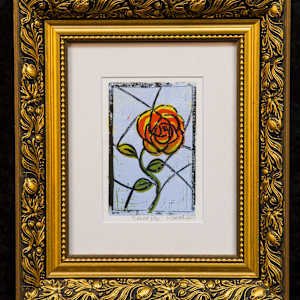 Cubist Rose by Siobhan Dvergsten