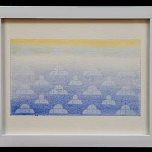 Sky Above Clouds (after Georgia O'Keefe by Heather Leide