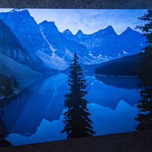 Sunrise at Moraine Lake by Diane Moeller