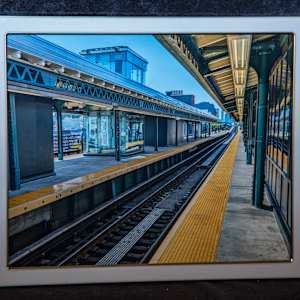 Astoria Blvd Subway Station by Alexsey Pankou