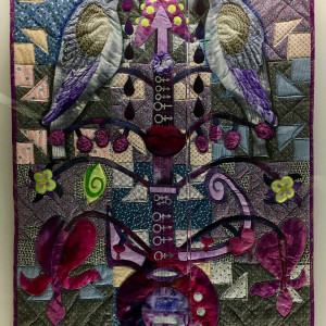 His Purple Reign: A Textural Tribute to Prince by Textile Center 