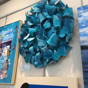 Chroma: A Spectrum of Beauty by Artists Based in the Northeast Minneapolis Arts District  Image: "Sky Blue" by Jodi Reeb