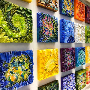 Purely Textural Map Points by Alison Price