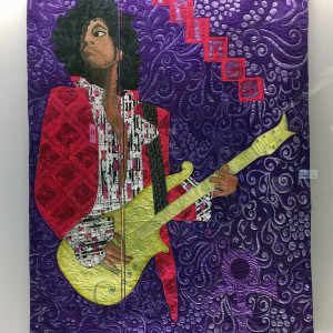His Purple Reign: A Textural Tribute to Prince by Textile Center
