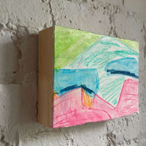 Mountain, Water, Sky by Stephanie Eche 