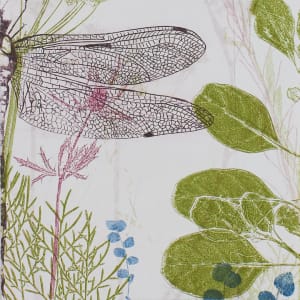 Dragonfly and Thistle by Trudy Rice