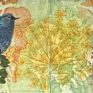 Dusk in the Garden (Artist Book) by Trudy Rice