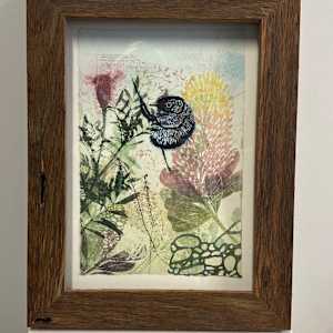 Wren in Readiness (Framed) by Trudy Rice, Image 2.