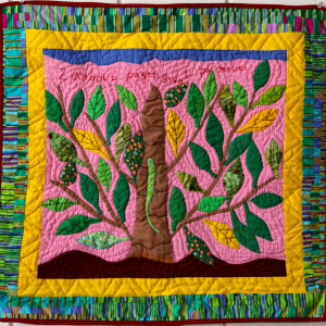 If The Lizard Doesn't Have A Tree, He Cannot Climb Up - Zandolit Pas Gen Bwa Li Pa Moute by Edlande Metellus