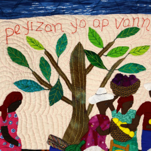 The Peasants Are Selling - Peyizan yo ap vann by Imma Hyppolite 