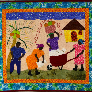 You Are Talking, I Am Working - W'ap pale m'ap travay by Wiliane Charles, Image 5.