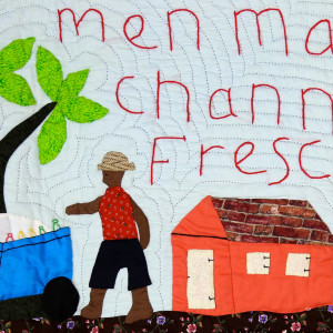 Selling Cold Drinks - Men Ma Chann Fresco by Veronique Mathurin 