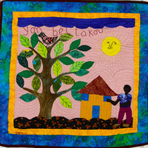A Beautiful Yard - Yon Bel Laku by Imma Hyppolite