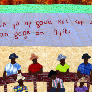 Watching the Cockfights - Moun Yo Ap Gade Kok Kap Batay Nan Gagè An Ayiti by Rose Marie Agnant 