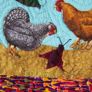 Roaches Are Never Right When Up Against Chickens - Ravet Pa Janm Gen Rezon Devan Poul by Edlande Metellus 