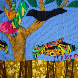 Birds In The Tree - Zwazo Nan Bwa by Rose Marie Agnant 