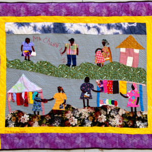 Fabric Merchant - Machann Twal Yo by Imma Hyppolite