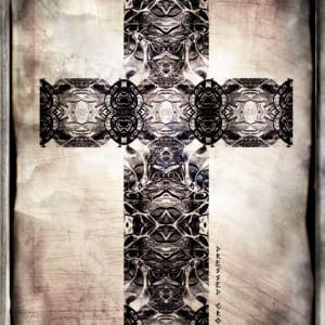 Black Dressed Cross