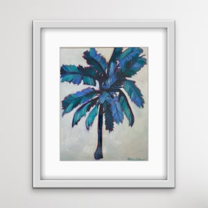 Blue Palm Tree 