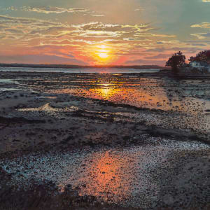 Low Tide - Great Diamond Island by Steve Miller
