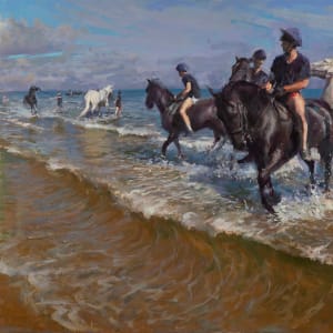 The Beach Ride at Holkham by Rob Pointon