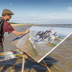 The Beach Ride at Holkham by Rob Pointon 