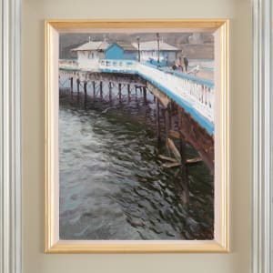 End of the pier reflection 