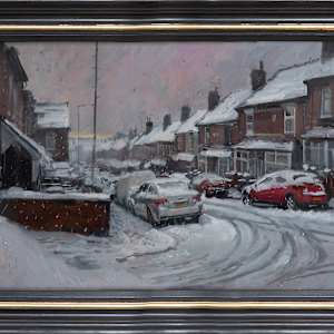 Snowy Terraces by Rob Pointon 