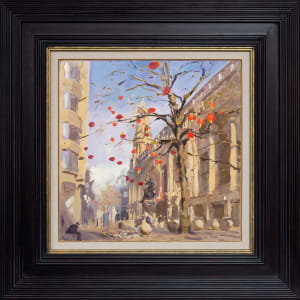 Chinese Lanterns in St Annes Square 