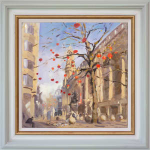 Chinese Lanterns in St Annes Square 