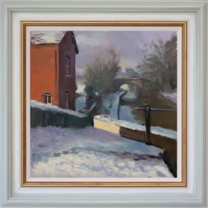 Thurlwood Lower Lock in Snow by Rob Pointon 