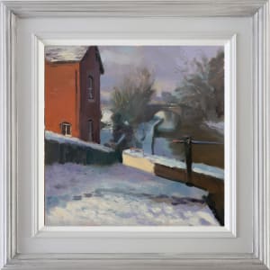 Thurlwood Lower Lock in Snow by Rob Pointon 