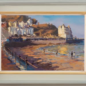 Late Sun on the North Shore Beach, Llandudno 