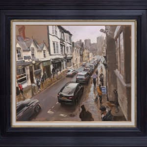 Castle Street from the steps of Aberconwy House, Conwy 
