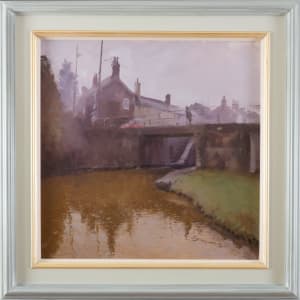 Below Thurlwood Lock, drizzle by Rob Pointon 