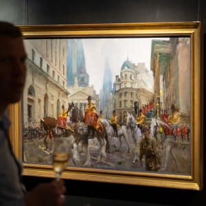 Golden Tunics for The Lord Mayors Show 2021 by Rob Pointon 