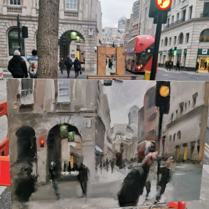 Crossing Cheapside by Rob Pointon 