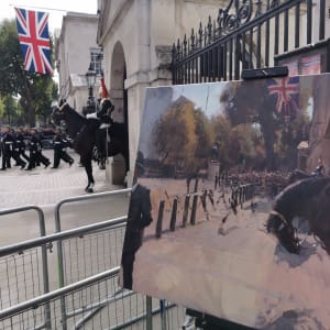 The Horse Guards Farewell by Rob Pointon 