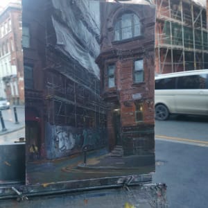 Corner of the Langley Buildings, Northern Quarter, Manchester by Rob Pointon 