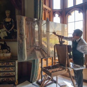 Trooping the Colour 2021 from Victoria Vestibule, Windsor Castle by Rob Pointon 