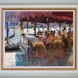 Lunchtime by the Rialto by Rob Pointon 
