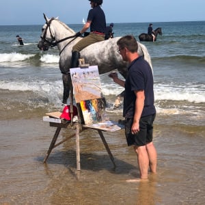 Horseplay at Holkham 