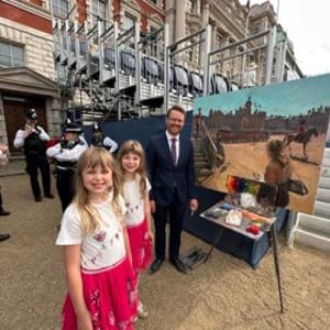 The first Birthday Parade of the New Reign by Rob Pointon 